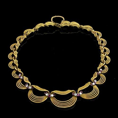 Tiffany & Co. Gold Necklace, c.1950s.