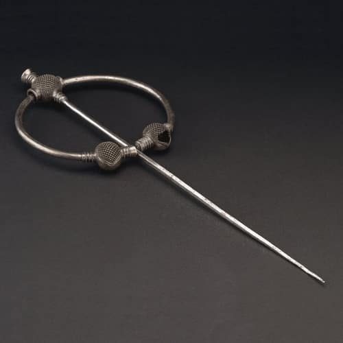 Viking Silver Thistle Brooch c. Early 10th Century. © Trustees of the British Museum.