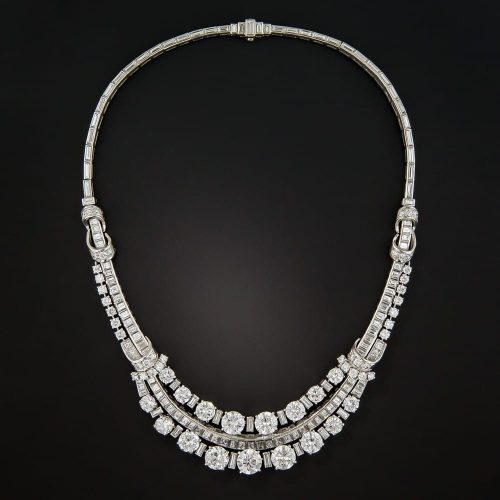 Boucheron Mid-Century Diamond Necklace.