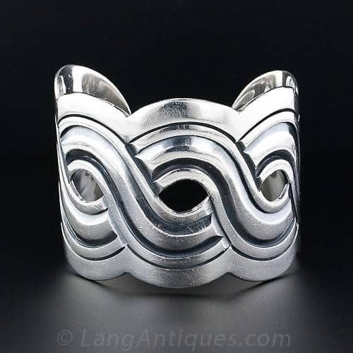 Mexican Silver Cuff Bracelet