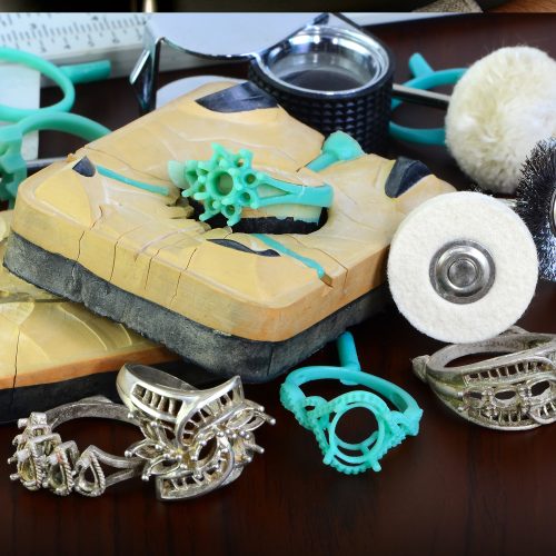Wax Designs, Wax Mold, and Ring Castings.