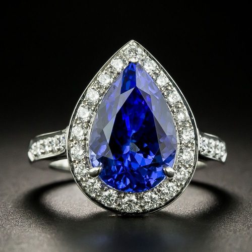 Tiffany & Co. Tanzanite and Diamond Ring.