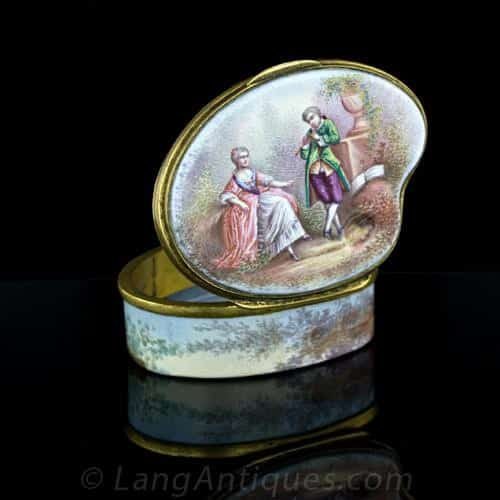 Viennese Painted Box.