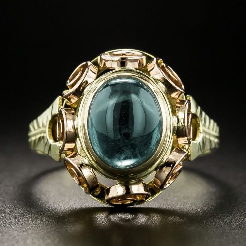 Indicolite Tourmaline Ring.